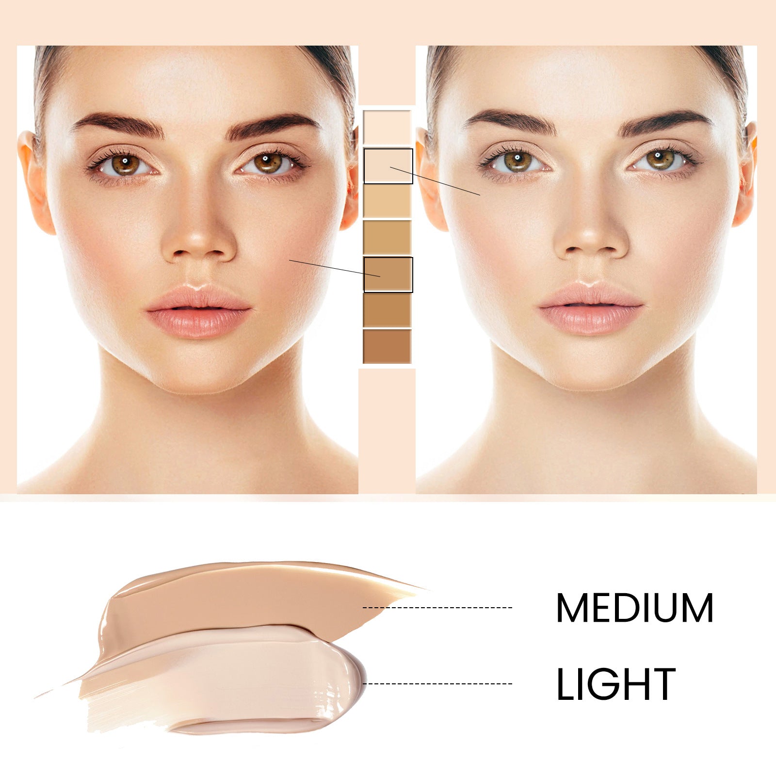 Eelhoe CC+ Cream Original – Full Coverage Color Correcting Foundation with SPF 50+ & Hydration